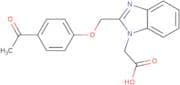 {2-[(4-Acetylphenoxy)methyl]-1H-benzimidazol-1-yl}acetic acid