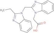 {2-[(2-Ethyl-1H-benzimidazol-1-yl)methyl]-1H-benzimidazol-1-yl}acetic acid