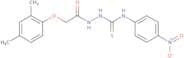 1-(2-(2,4-dimethylphenoxy)acetyl)-4-(4-nitrophenyl)thiosemicarbazide