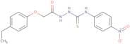 1-(2-(4-ethylphenoxy)acetyl)-4-(4-nitrophenyl)thiosemicarbazide