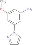3-Methoxy-5-(1H-pyrazol-1-yl)aniline