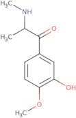 1-(3-Hydroxy-4-methoxyphenyl)-2-(methylamino)-1-propanone