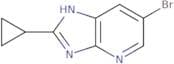 6-Bromo-2-cyclopropyl-3H-imidazo[4,5-b]pyridine