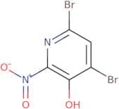 4,6-Dibromo-2-nitropyridin-3-ol