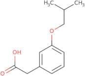 2-[3-(2-Methylpropoxy)phenyl]acetic acid