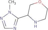 3-(1-Methyl-1H-1,2,4-triazol-5-yl)morpholine