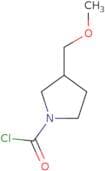3-(Methoxymethyl)pyrrolidine-1-carbonyl chloride