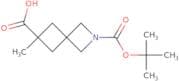 2-(tert-Butoxycarbonyl)-6-methyl-2-azaspiro[3.3]heptane-6-carboxylic acid