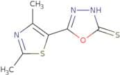 5-(Dimethyl-1,3-thiazol-5-yl)-1,3,4-oxadiazole-2-thiol