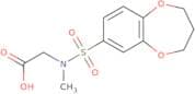 2-(N-Methyl3,4-dihydro-2H-1,5-benzodioxepine-7-sulfonamido)acetic acid