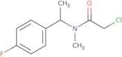 2-Chloro-N-[1-(4-fluorophenyl)ethyl]-N-methylacetamide