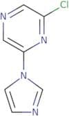 2-Chloro-6-(imidazol-1-yl)pyrazine