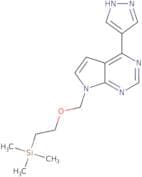 4-(1H-Pyrazol-4-yl)-7-((2-(trimethylsilyl)ethoxy)methyl)-7H-pyrrolo[2,3-d]pyrimidine