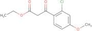 Ethyl 3-(2-chloro-4-methoxyphenyl)-3-oxopropanoate