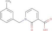 1-[(3-Methylphenyl)methyl]-2-oxo-1,2-dihydropyridine-3-carboxylic acid