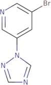 3-Bromo-5-(1H-1,2,4-triazol-1-yl)pyridine