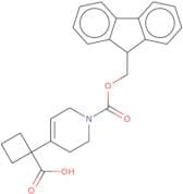 1-(1-{[(9H-Fluoren-9-yl)methoxy]carbonyl}-1,2,3,6-tetrahydropyridin-4-yl)cyclobutane-1-carboxylic …