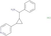 Phenyl[2-(pyridin-4-yl)cyclopropyl]methanamine hydrochloride