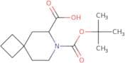 7-[(tert-Butoxy)carbonyl]-7-azaspiro[3.5]nonane-6-carboxylic acid