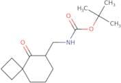 tert-Butyl N-({5-oxospiro[3.5]nonan-6-yl}methyl)carbamate