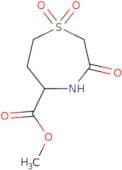 Methyl 1,1,3-trioxo-1λ⁶,4-thiazepane-5-carboxylate