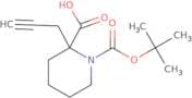 1-[(tert-Butoxy)carbonyl]-2-(prop-2-yn-1-yl)piperidine-2-carboxylic acid