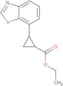 rac-Ethyl (1R,2R)-2-(1,3-benzothiazol-7-yl)cyclopropane-1-carboxylate