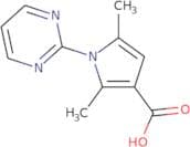2,5-Dimethyl-1-(pyrimidin-2-yl)-1H-pyrrole-3-carboxylic acid