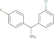 (3-Chlorophenyl)(4-fluorophenyl)methanamine
