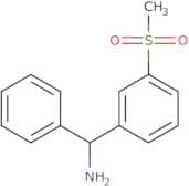 (3-Methanesulfonylphenyl)(phenyl)methanamine