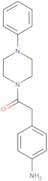 2-(4-aminophenyl)-1-(4-phenylpiperazin-1-yl)ethan-1-one