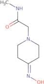 2-[4-(Hydroxyimino)piperidin-1-yl]-N-methylacetamide