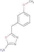 5-[(3-Methoxyphenyl)methyl]-1,3,4-oxadiazol-2-amine