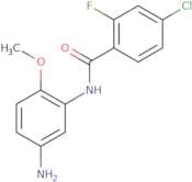 N-(5-Amino-2-methoxyphenyl)-4-chloro-2-fluorobenzamide
