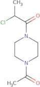 1-(4-Acetylpiperazin-1-yl)-2-chloropropan-1-one