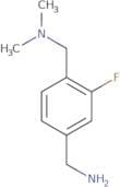{4-[(Dimethylamino)methyl]-3-fluorophenyl}methanamine