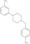 4-{[4-(3-Methylphenyl)piperazin-1-yl]methyl}aniline