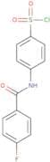 4-(4-Fluorobenzamido)benzene-1-sulfonyl chloride