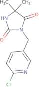 3-[(6-Chloropyridin-3-yl)methyl]-5,5-dimethylimidazolidine-2,4-dione