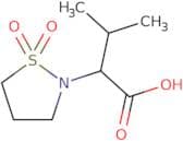 2-(1,1-Dioxo-1,2-thiazolidin-2-yl)-3-methylbutanoic acid