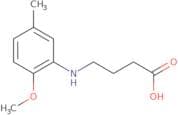 4-[(2-Methoxy-5-methylphenyl)amino]butanoic acid