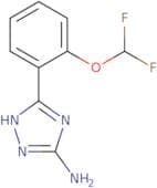 3-[2-(Difluoromethoxy)phenyl]-1H-1,2,4-triazol-5-amine