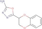 5-(2,3-Dihydro-1,4-benzodioxin-2-yl)-1,3,4-oxadiazol-2-amine