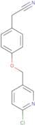 2-{4-[(6-Chloropyridin-3-yl)methoxy]phenyl}acetonitrile