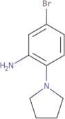 5-Bromo-2-(1-pyrrolidinyl)aniline