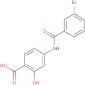 4-(3-Bromobenzamido)-2-hydroxybenzoic acid