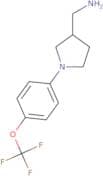 {1-[4-(Trifluoromethoxy)phenyl]pyrrolidin-3-yl}methanamine