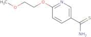 6-(2-Methoxyethoxy)pyridine-3-carbothioamide