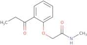 N-Methyl-2-(2-propanoylphenoxy)acetamide