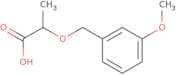 2-[(3-Methoxyphenyl)methoxy]propanoic acid